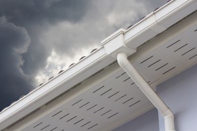 Seamless Gutters Installation detail